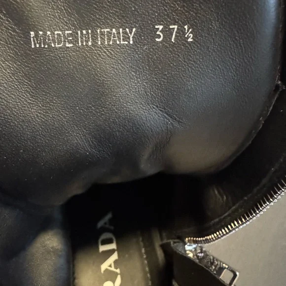 Prada Black Combat Boots - Picture 4 of 7